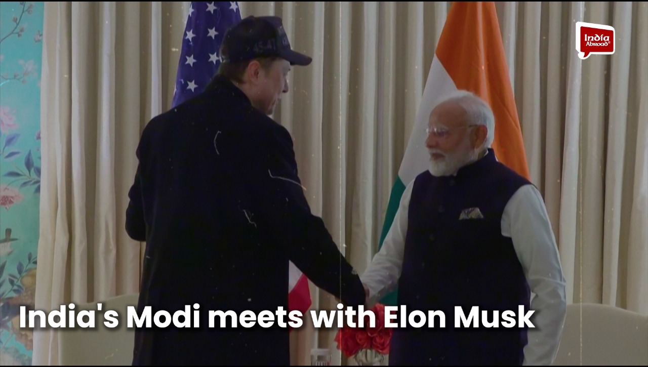 India's Modi meets with Elon Musk